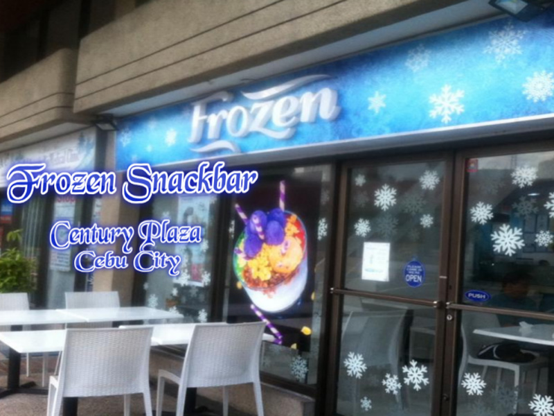 frozen snackbar