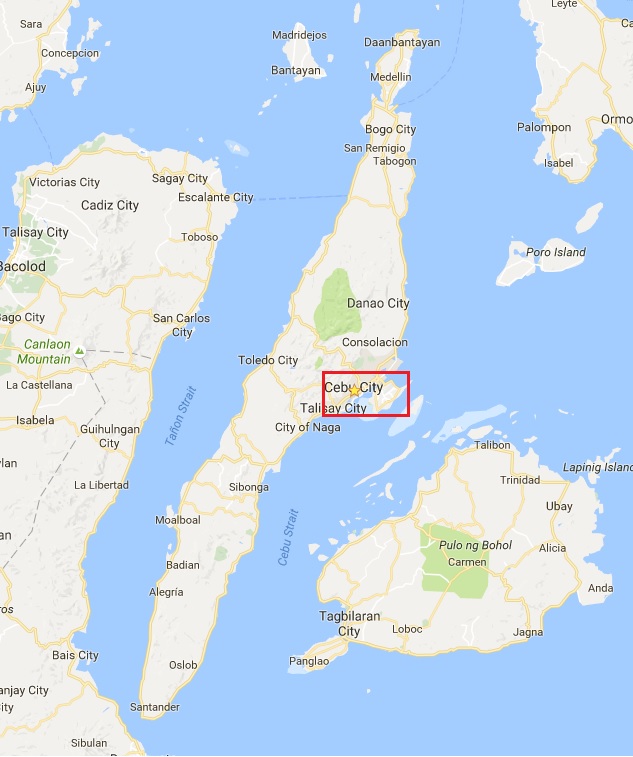 Cebu Land Transport System Northbound and Southbound
