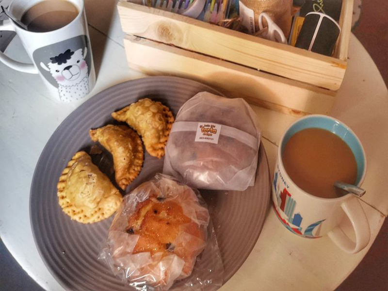 empanada plus torta de argao