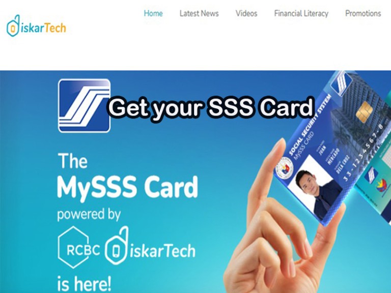Example Image. Quick Card Sss How to get an SSS Card via RCBC's DiskarTech - Laruy-laruy Sa Sugbo