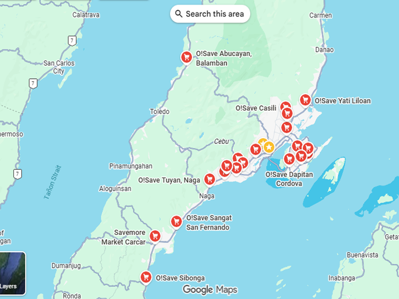 O Save Retail Stores Locations